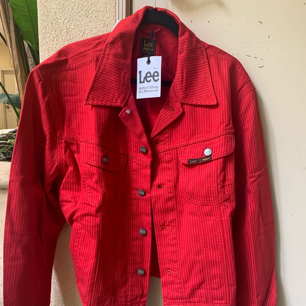 Alife x Lee pin stripe jacket